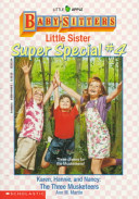 Karen, Hannie, and Nancy: The Three Musketeers cover