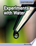 Experiments with Water: Water and Buoyancy cover