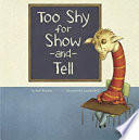 Too Shy for Show and Tell cover