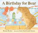 A Birthday for Bear cover