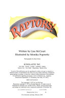 Raptors! cover