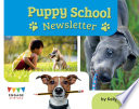 Puppy School Newsletter cover