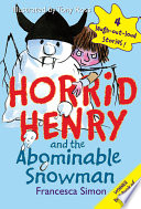 Horrid Henry and the Abominable Snowman (Early Reader) cover