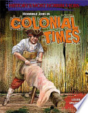 Horrible Jobs in Colonial Times cover