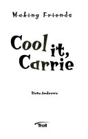 Cool It, Carrie cover