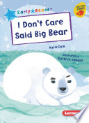 I Don't Care Said Big Bear cover