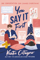 You Say It First cover