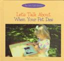 Let's Talk About When Your Pet Dies cover