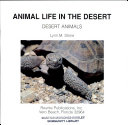 Animal Life in the Desert cover