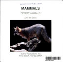 Mammals cover