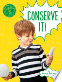Conserve It! cover