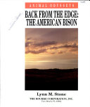 Back from the Edge: The American Bison cover