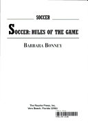 Soccer: Rules of the Game cover