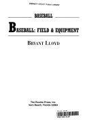 Baseball: Field & Equipment cover