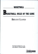 Basketball: Rules of the Game cover