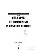 Collapse of Communism in Eastern Europe cover