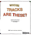Whose Tracks Are These? cover