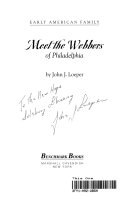 Meet the Webbers of Philadelphia cover