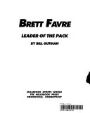 Brett Favre: Leader of the Pack cover