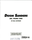 Deion Sanders: Mr. Prime Time cover