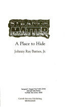 A Place to Hide cover