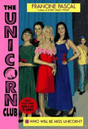 Who Will Be Miss Unicorn? cover