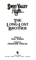 The Long-Lost Brother cover