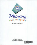 Painting with Tempera cover
