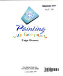 Painting with Face Paints cover