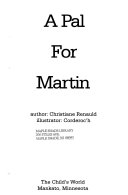 A Pal for Martin cover