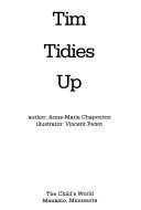 Tim Tidies Up cover