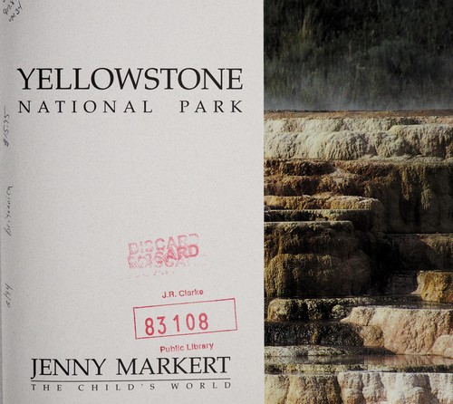 Yellowstone National Park cover