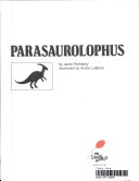 Parasaurolophus cover
