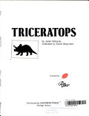 Triceratops (Dinosaurs) (English) cover