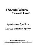 I Should Worry, I Should Care cover