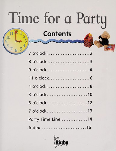 Time for a Party cover