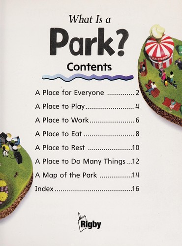 What Is a Park? cover
