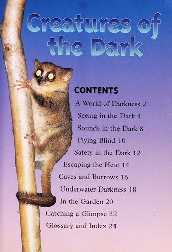 Creatures of the Dark cover