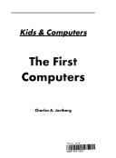 The First Computers cover