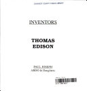 Thomas Edison cover