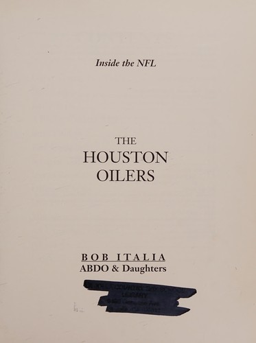 The Houston Oilers cover