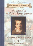 The Journal of William Thomas Emerson: A Revolutionary War Patriot cover