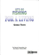 Let's Go Fishing for a Living cover