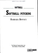 Softball: Pitching cover