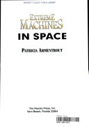 Extreme Machines in Space cover
