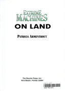 Extreme Machines on Land cover