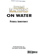 Extreme Machines on Water cover