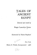 Tales of Ancient Egypt cover