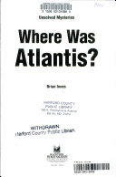 Where Was Atlantis? cover