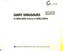 Giant Dinosaurs cover